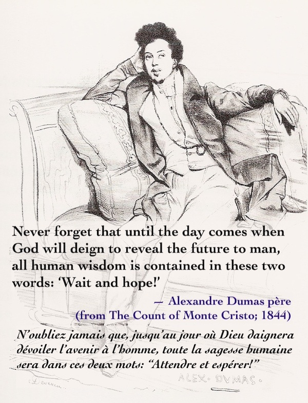 Portrait of Alexandre Dumas pères by Achille Devéria (1800-1857)