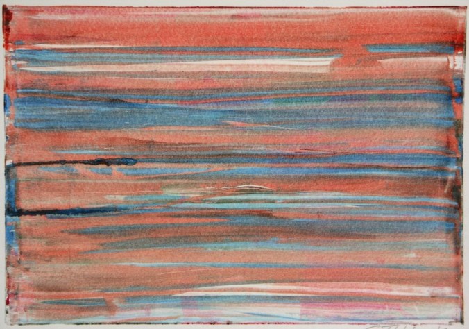 Untitled Monotype, 1987 by Sam Tchakalian